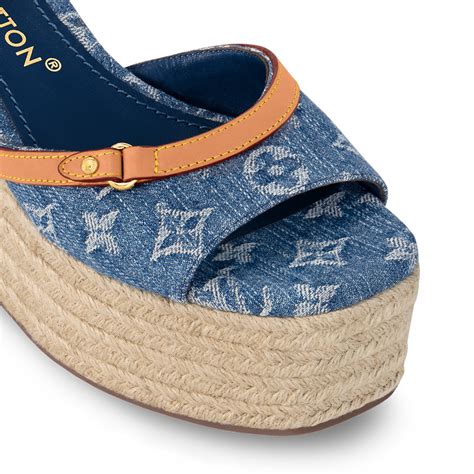 louis vuitton 2010 cruise wedge|Products by Louis Vuitton: Helios Wedge Sandal.